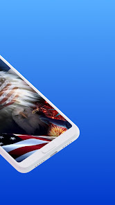 Captura 6 America Flag Wallpaper 4K android