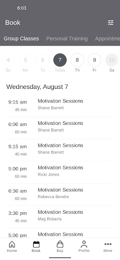 Culture Fitness Screen 2