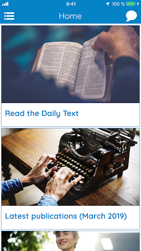 Jehovahs Witnesses Daily Text Screen 2