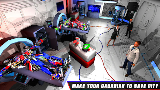 Truck Robot Transform Game Screen 3