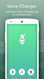 Voice Changer لقطة شاشة