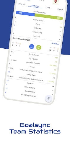 GoalSync - Live Sports Score Screen 2