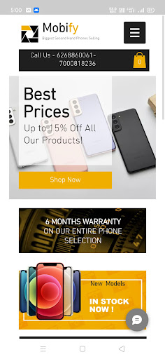 Mobify - Second Hand Smartphon
