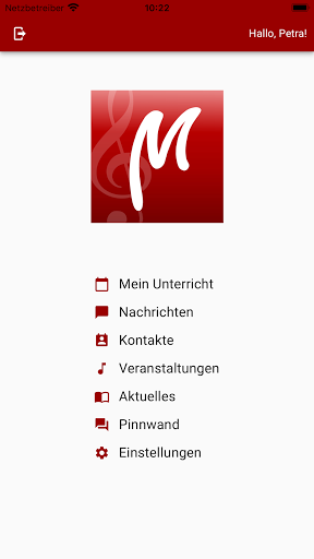 Android application Musikschule Kreis Altenkirchen screenshort
