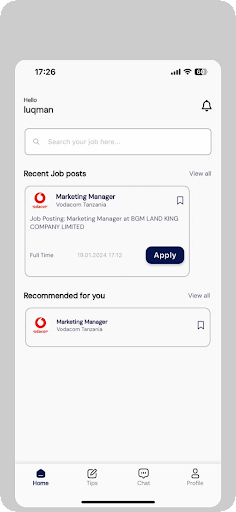 Android application GoodJobs screenshort
