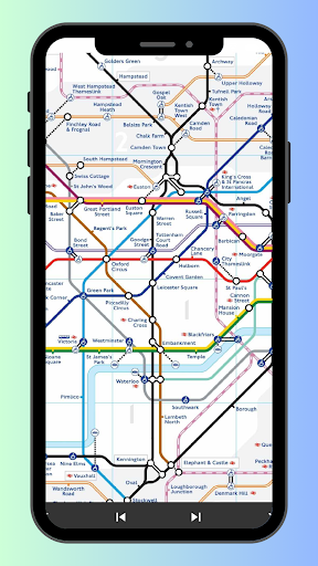 London Tube Map 2024 Screen 2