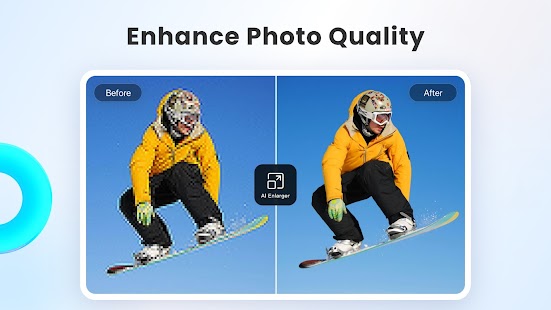 AI Photo Editor, Collage-Fotor Captura de tela