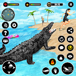 Cover Image of Download Animal Crocodile Attack Sim  APK