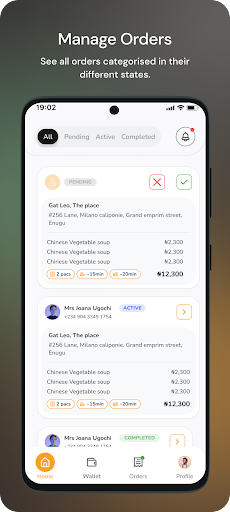 Android application Dado Rider screenshort