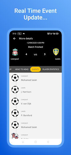 Live Football App : Live Statistics | Live Scoreのおすすめ画像2