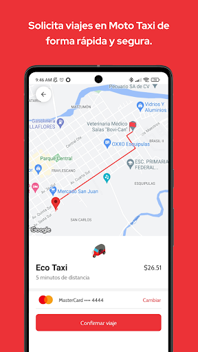 Android application Eco Taxi Line screenshort