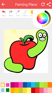 Coloring Cartoon World Larva 1.0.4 APK screenshots 5