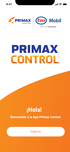 Primax Control Screen 2