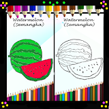 Coloring Book For Fruits icon