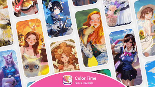 Color Time - Paint by Number  screenshots 21