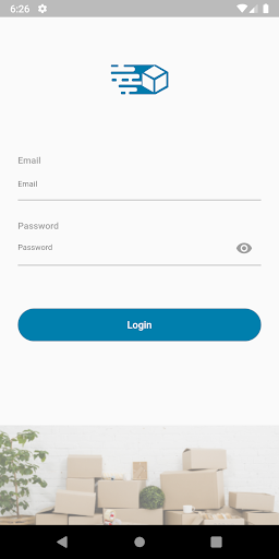 Android application Dashship Driver screenshort