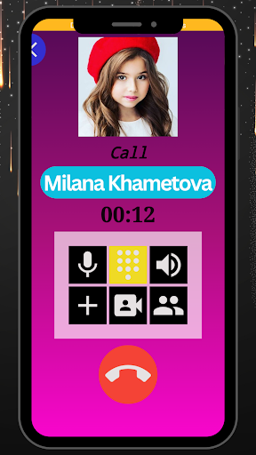 Milana Khametova fake Vid call
