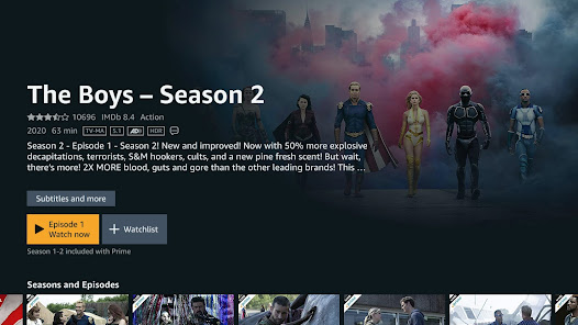 Prime Video – Android TV Gallery 2
