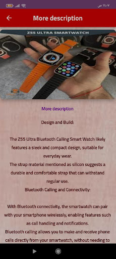 Z55 Ultra SmartWatch Guide Screen 3