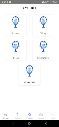 Android application Bharat FM screenshort
