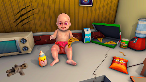 The Baby Yellow Horror House screenshots 1