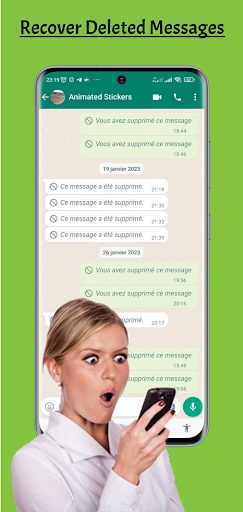 Android application All Recover Deleted Messages screenshort
