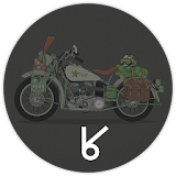 Military Bike_ATOM Theme icon