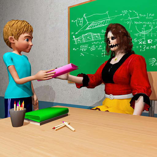 VERSÃO NOVA VS VERSÃO ANTIGA DE HALLOWEEN DO JOGO DA PROFESSORA MALVADA! (Scary  Teacher 3D) 