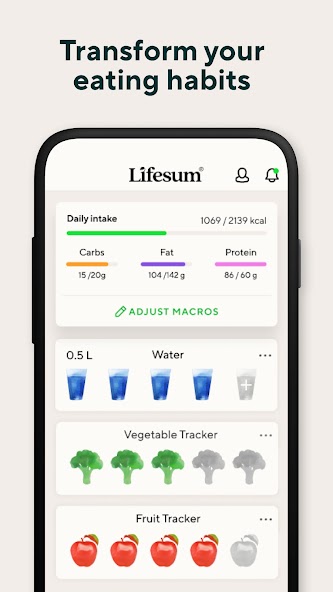 Lifesum Food Tracker & Fasting banner