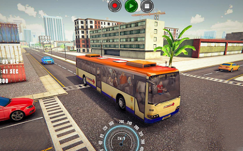 Euro City Bus Driving Games 3d apktram screenshots 14