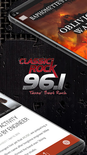Screenshot of Classic Rock 96.1 - Tyler KKTX