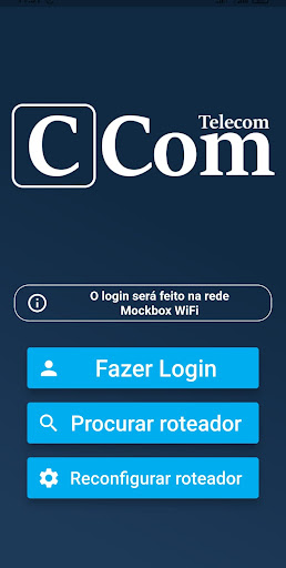 Android application C-Com Wi-Fi screenshort