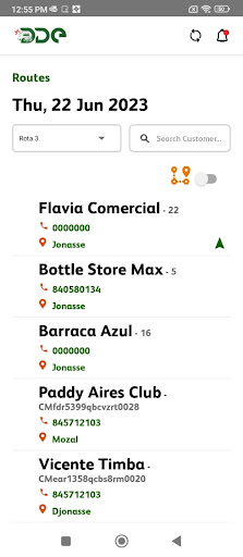 Heineken Field App -Mozambique Screen 2