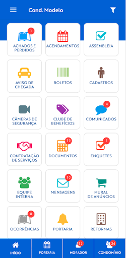 Android application Alberceli Administradora screenshort
