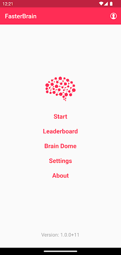 Android application FasterBrain screenshort