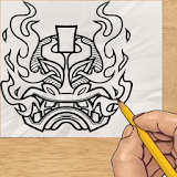 How to Draw Tattoo icon