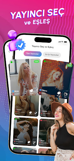 Android application Tolky - Görüntülü Sohbet screenshort