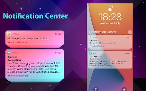 Phone 13 Launcher, OS 15 Screenshot