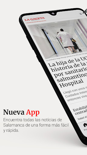 Android application LA GACETA DE SALAMANCA screenshort