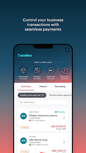 FAB Business screenshot 1