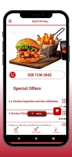 Rockets Fast Food Screen 2