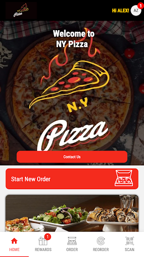 Android application NY Pizza MI screenshort