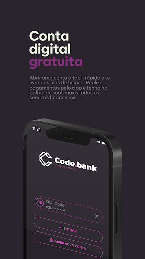 Android application Codebank screenshort