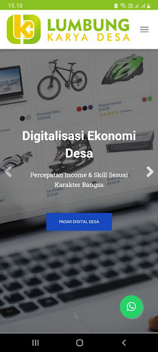 Android application Lumbung Karya Desa screenshort