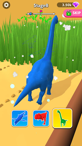 Dino Ninja Race Screen 2