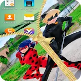 Zipper For Ladybug and Cat Noir Screen Lock Fans icon