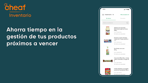 Cheaf Inventario Screen 2