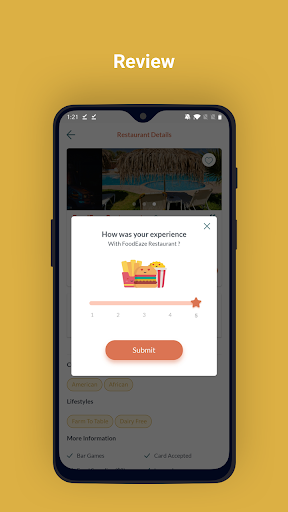 Screenshot of FoodEaze