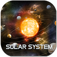 solar system 3D space realistic app