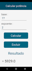 Calculadora de potencia